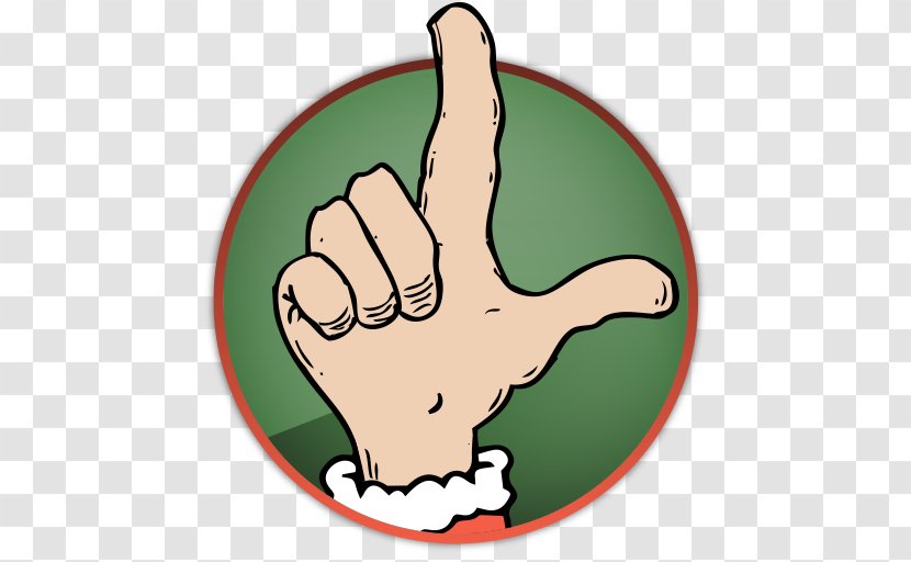 Thumb - Cartoon - Sign Claw Transparent PNG