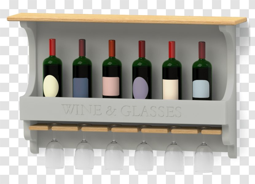 Wine Racks Glass Bottle Plastic Shelf - Shelving - Rack Transparent PNG
