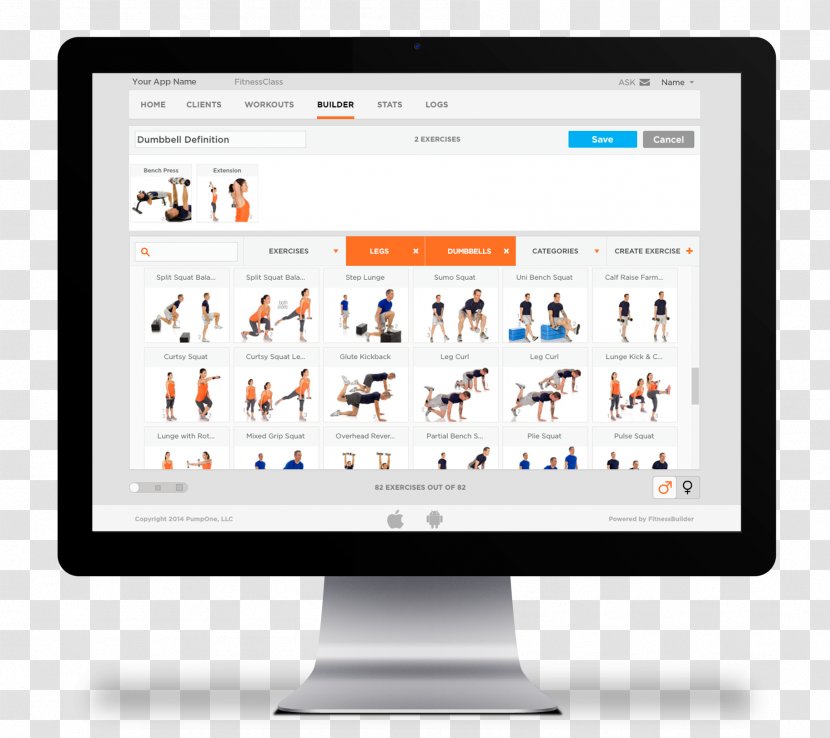 Digital Marketing Service Web Design Website - Plan - Fitness App Transparent PNG