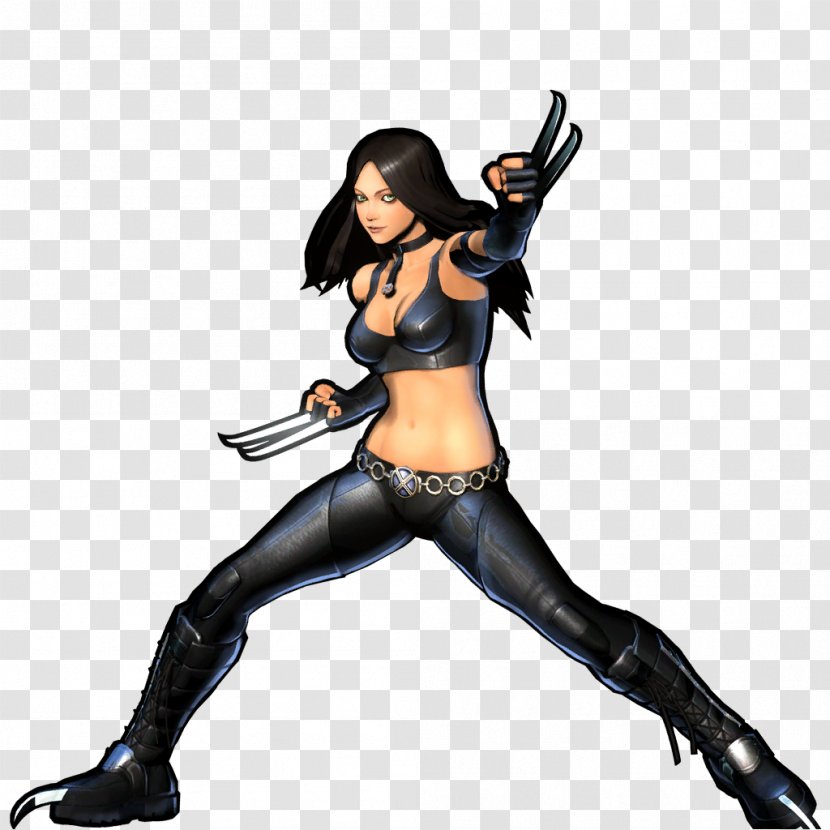 X-23 Marvel Vs. Capcom 3: Fate Of Two Worlds Ultimate 3 Wolverine Capcom: Clash Super Heroes - Flower Transparent PNG