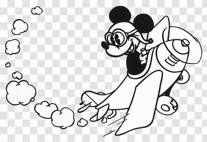 Mickey Mouse Minnie Black And White Clip Art - Frame - Free Dragonfly Clipart Transparent PNG