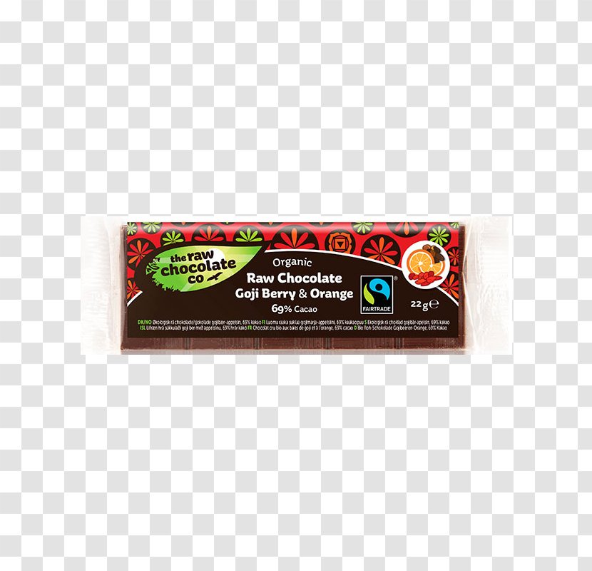 Chocolate Bar Raw Foodism Goji - Company Transparent PNG