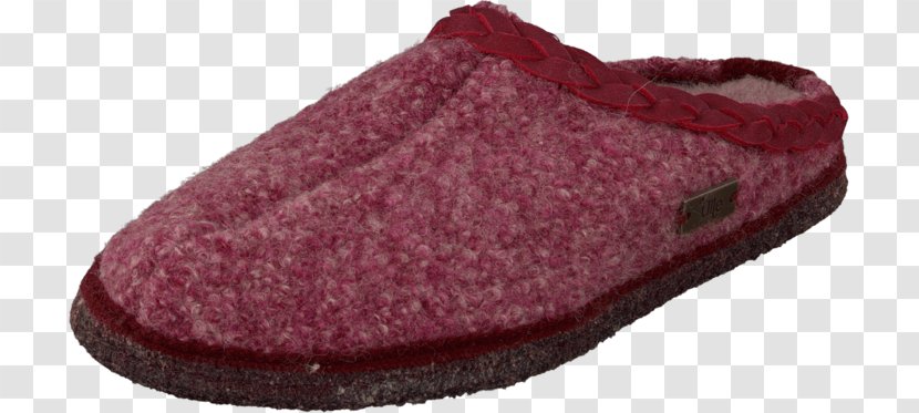 Slipper Shoe Sandal Mule Pink - Leather Braid Transparent PNG