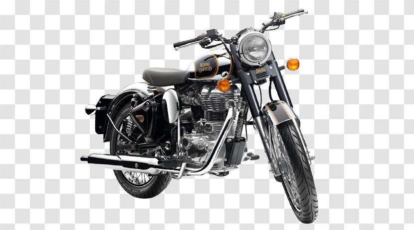 Royal Enfield Bullet Cycle Co. Ltd Classic Motorcycle - Custom Transparent PNG