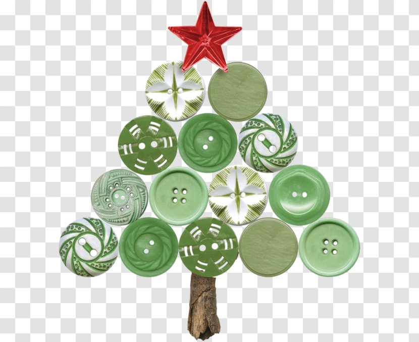 Christmas Ornament New Year Tree JPEG Clip Art - Beau Button Transparent PNG