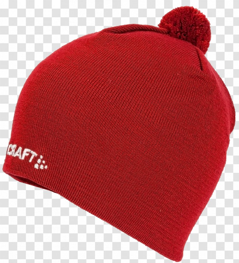 Beanie Knit Cap Jacket Clothing - Coat - Red Transparent PNG