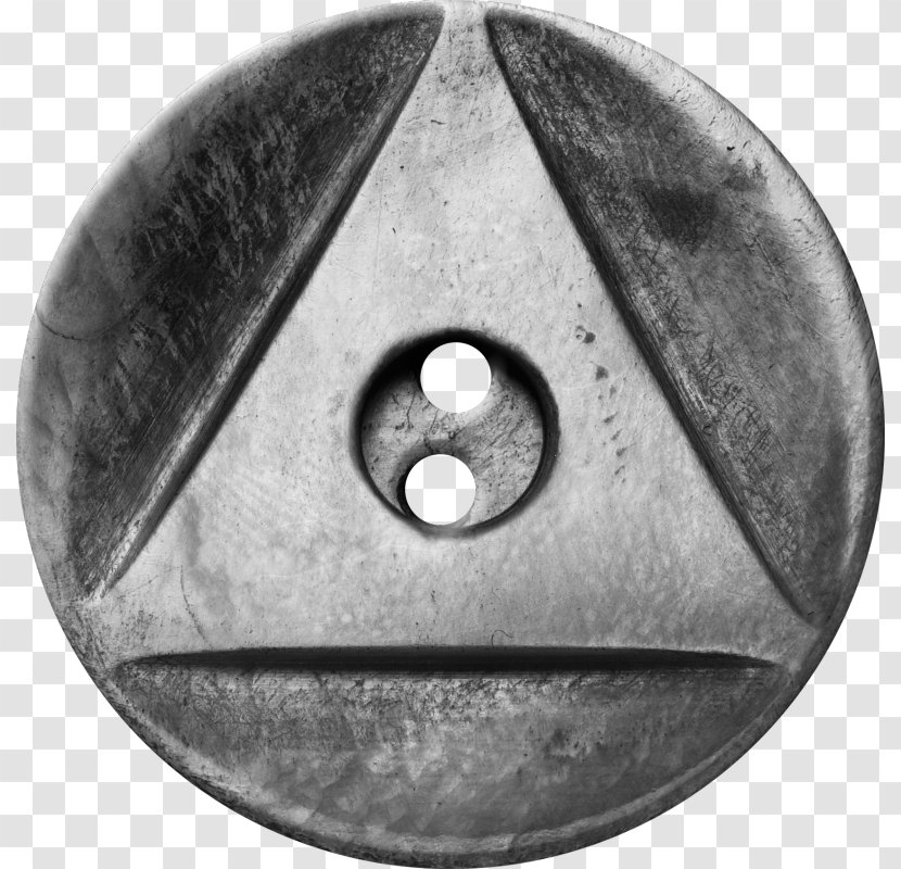 Button Metal Clothing Accessories Clip Art - Hardware Accessory - Technology Triangle Transparent PNG