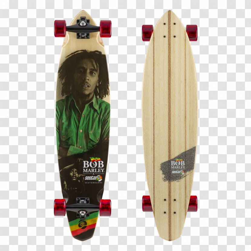 Sector 9 Longboarding Skateboarding - Sports Equipment - Bob Marley Transparent PNG