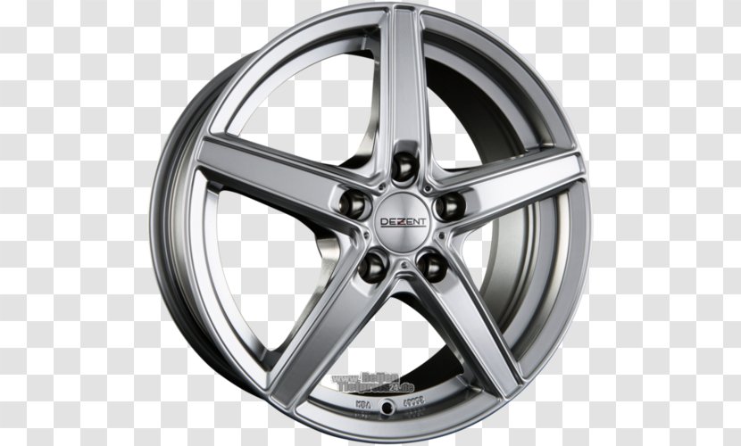 Alloy Wheel Autofelge Tire Rim - Spoke - High Gloss Transparent PNG