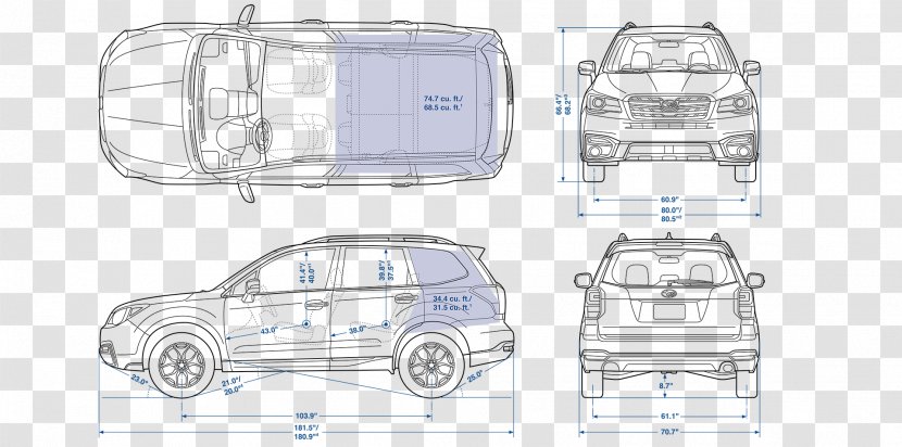 2015 Subaru Forester 2017 Outback 2012 Transparent PNG