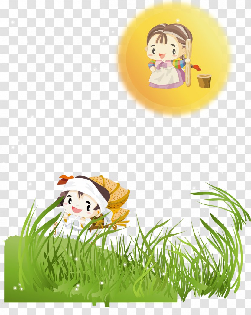 Autumn Illustration - The Field Of Transparent PNG
