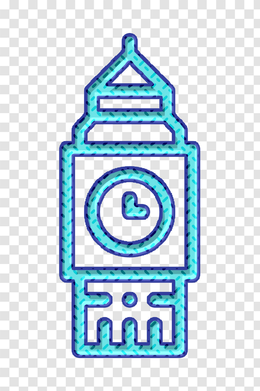 Big Ben Icon London Icon Landmarks And Monuments Icon Transparent PNG