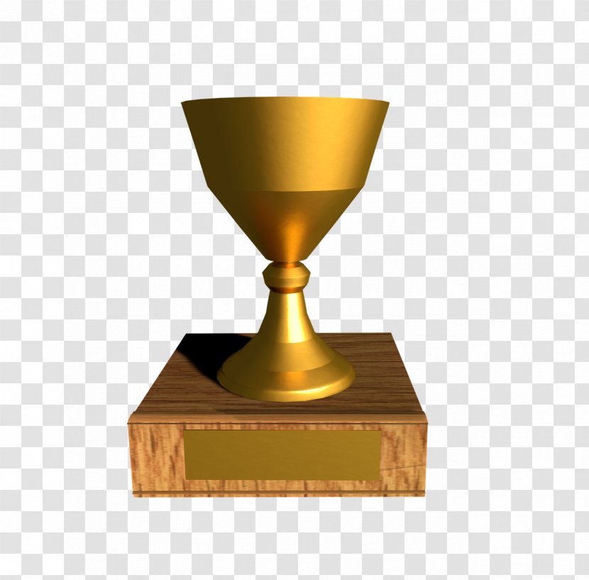 Participation Trophy New Kent Middle School Award Medal - Golden Cup Transparent PNG