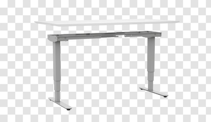 Table Standing Desk Sit-stand Computer - Bulldog Clip Transparent PNG