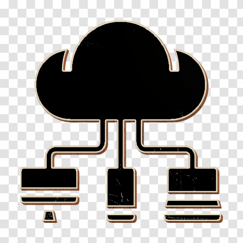 Technologies Disruption Icon Server Icon Cloud Icon Transparent PNG