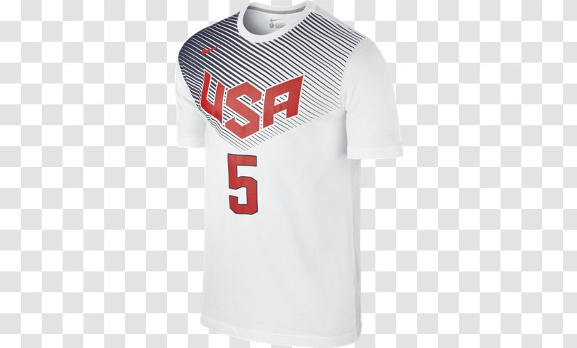 T-shirt United States Men's National Basketball Team Nike - Kevin Durant Transparent PNG