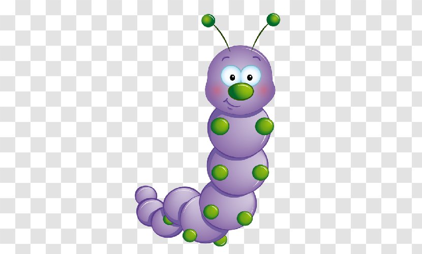 Clip Art Openclipart Free Content Image - Document - Purple Caterpillar Transparent PNG