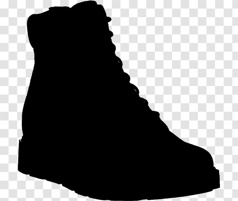 Shoe Walking Joint Clip Art Silhouette - Boot - Black M Transparent PNG