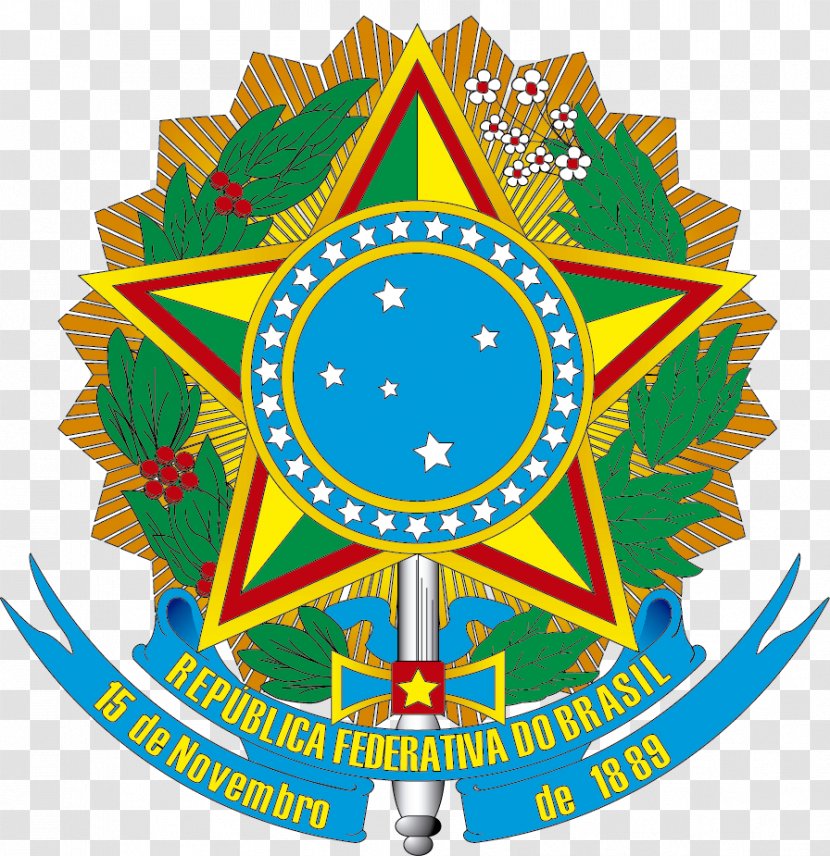 Brazilian National Archives Embassy Of Brazil Conselho De Cidadania Coat Arms - Symbol - Penalty Area Transparent PNG