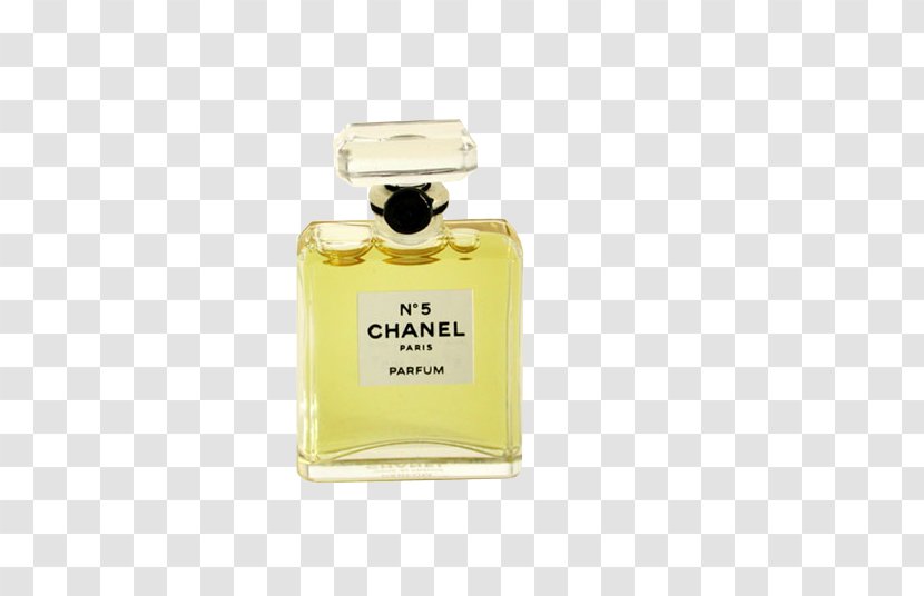 Perfume Chanel No. 5 19 Coco - Cosmetics - Yellow Bottle Transparent PNG