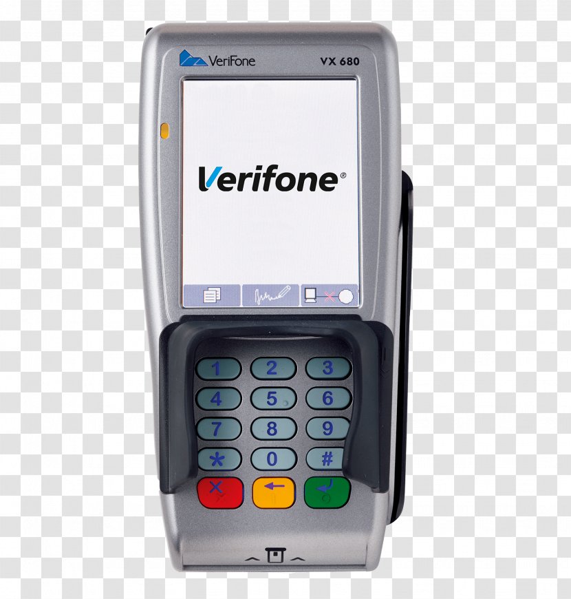 Feature Phone Mobile Phones VeriFone Holdings, Inc. Payment Terminal - Device - Verifone Transparent PNG