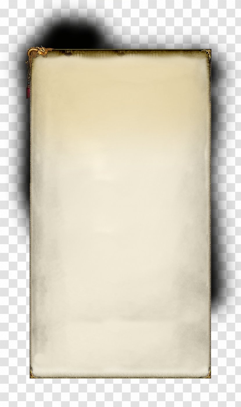 Paper Scroll Rectangle - Monster Transparent PNG