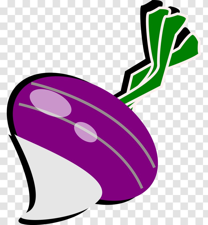 The Gigantic Turnip Vegetable Clip Art - Purple - Medium Cliparts Transparent PNG