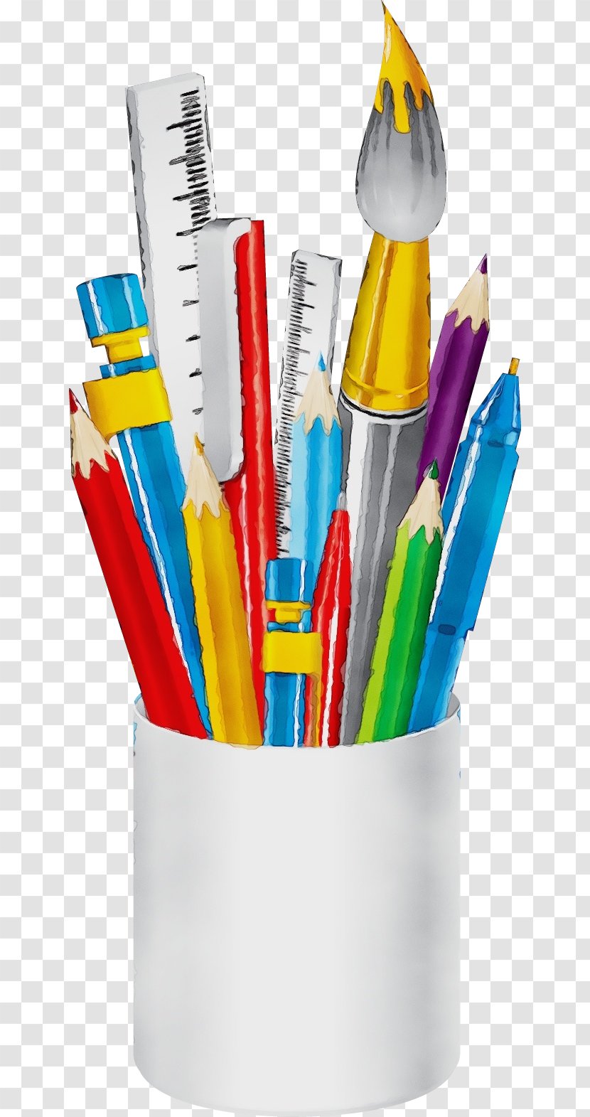 School Supplies Cartoon - Office - Colorfulness Pencil Case Transparent PNG