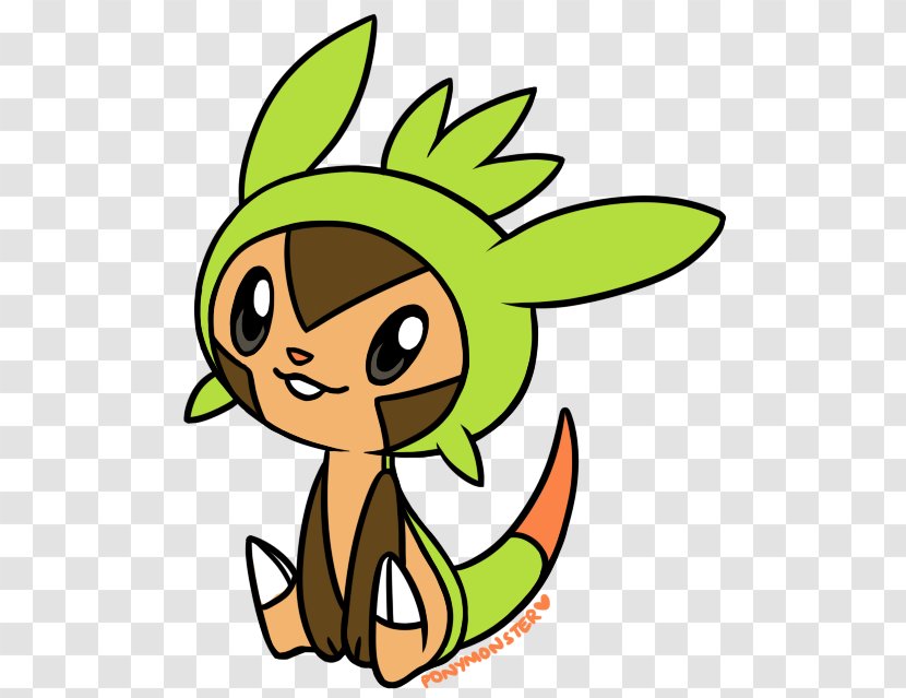 Pokémon X And Y Pikachu Chespin Fan Art - Video Game Transparent PNG