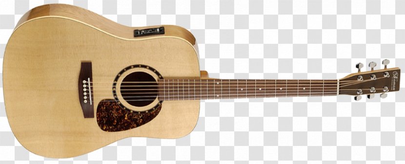 Acoustic Guitar Acoustic-electric Seagull Musical Instruments - Flower Transparent PNG