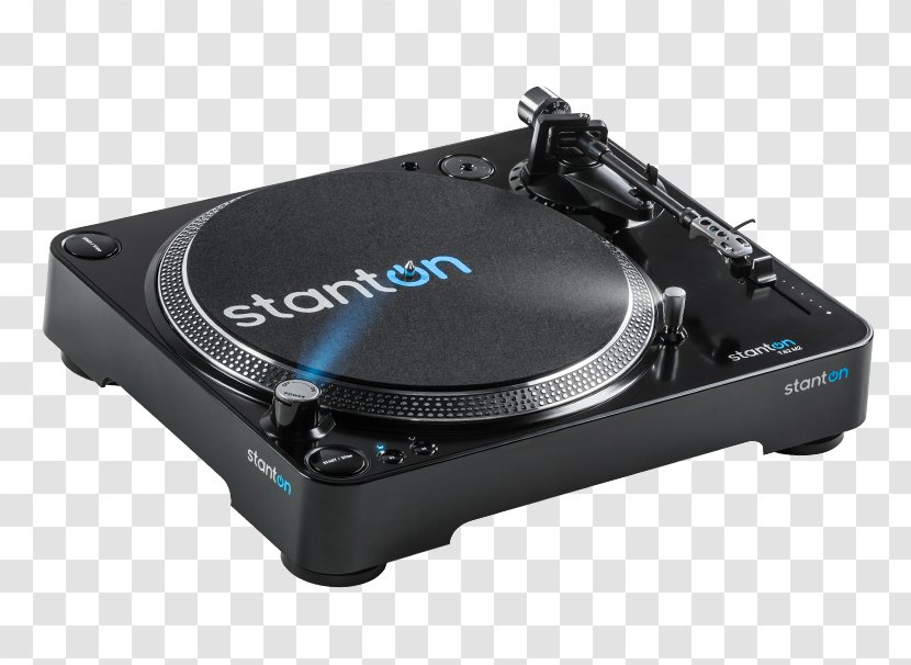 Stanton Magnetics T.62 Direct-drive Turntable Disc Jockey T.92 USB - Cartoon Transparent PNG