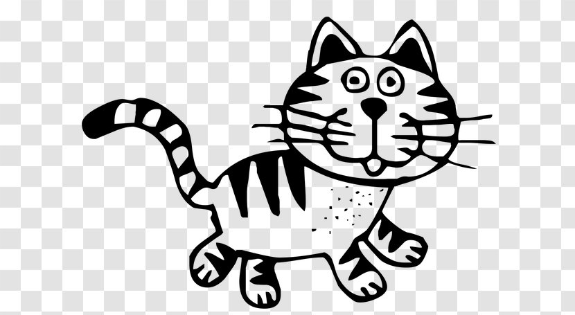 Tabby Cat Drawing Clip Art - Kitten Transparent PNG