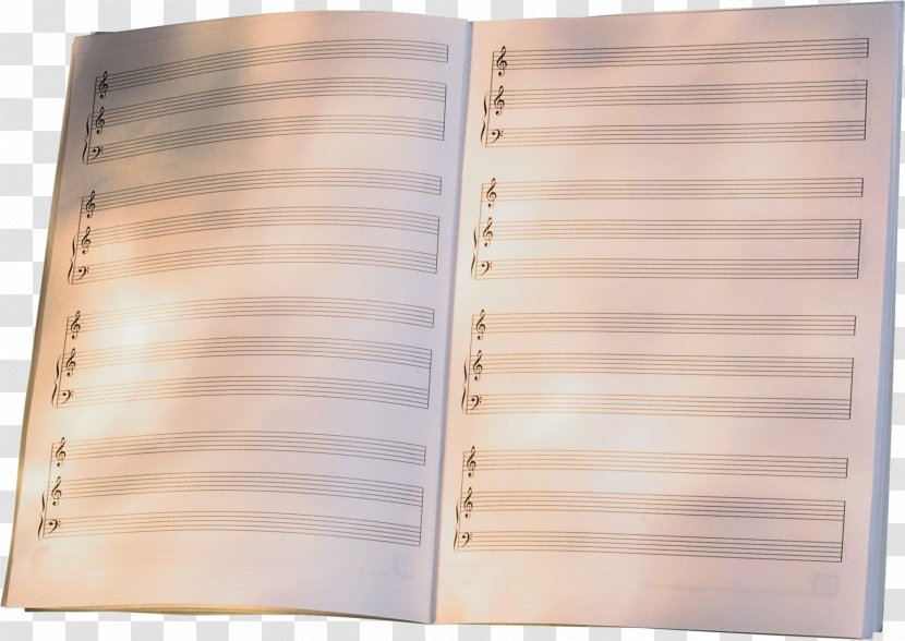 Book Musical Note Notation - Frame - Open Transparent PNG