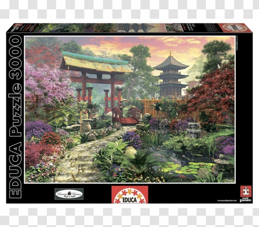 Jigsaw Puzzles Educa Borràs Japanese Garden - Stock Photography - Japan Transparent PNG