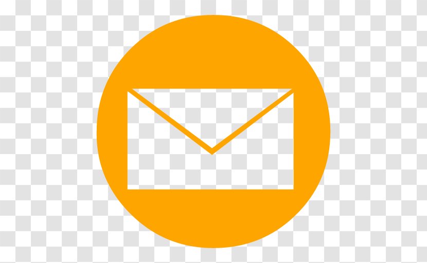 Email Logo - Orange - Gps Map Transparent PNG