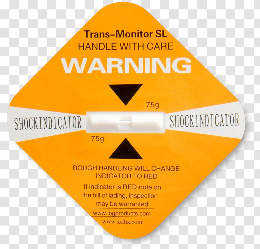 Label Product Shock Indicator Font Triangle Transparent PNG