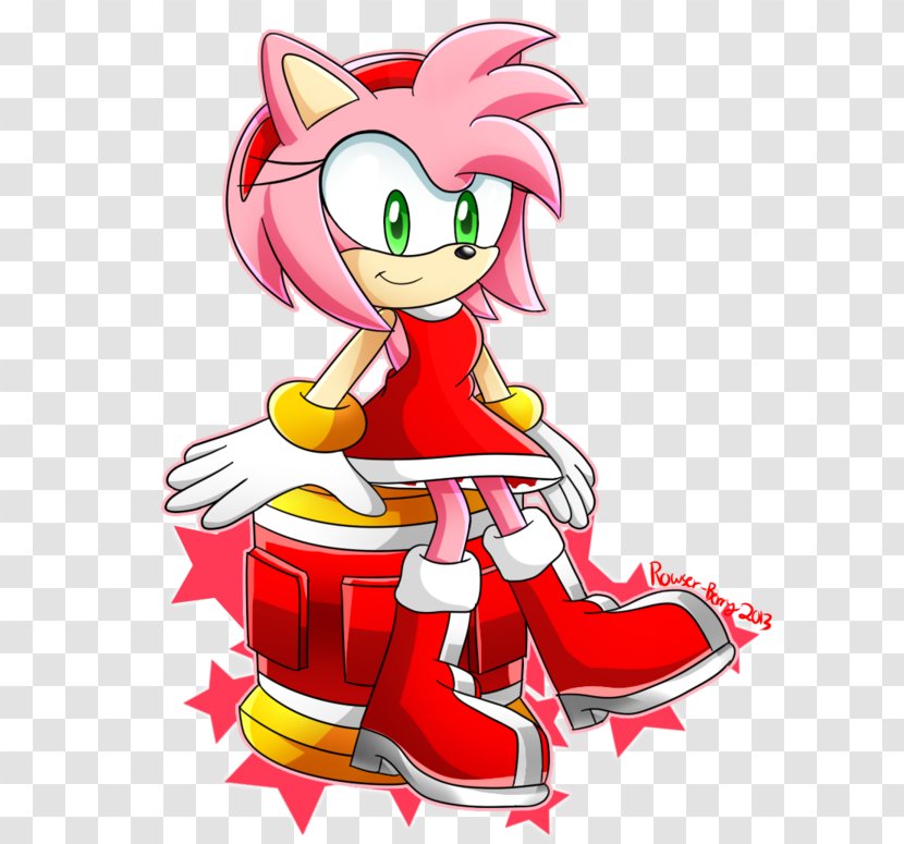 Amy Rose Image Clip Art Sonic The Hedgehog Illustration - Watercolor - And Cream Transparent PNG