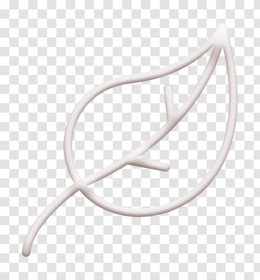 Spring Icon Leaf - Blackandwhite Symbol Transparent PNG