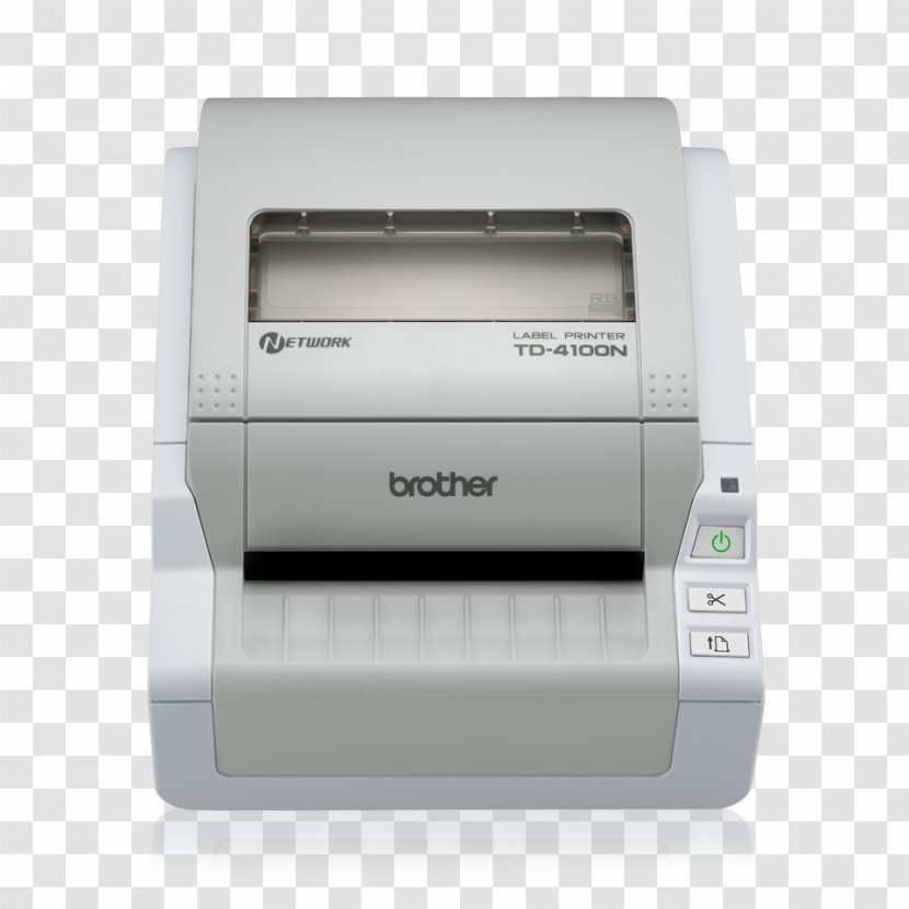 Label Printer Brother Industries Dots Per Inch - Inkjet Printing Transparent PNG