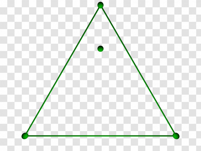 Equilateral Triangle Pyramid Polygon Point - Equidistant Transparent PNG