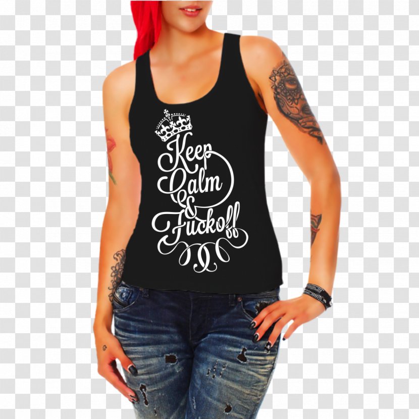 T-shirt Top Woman Clothing Sleeveless Shirt - Halterneck Transparent PNG