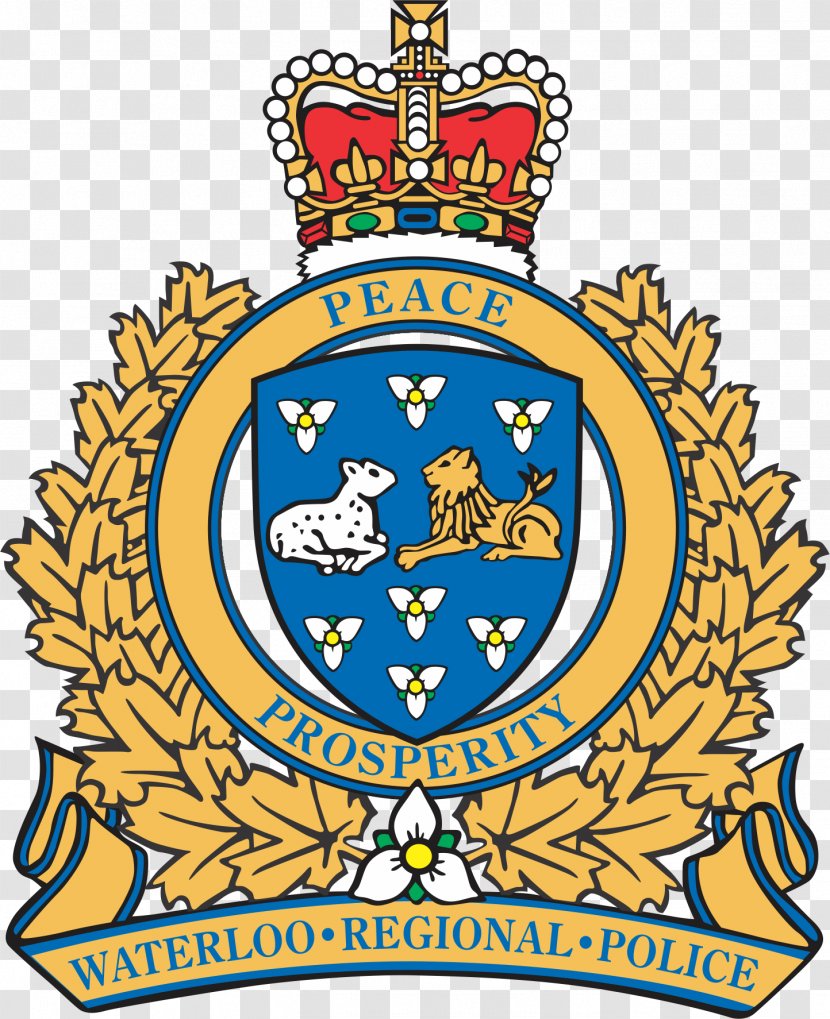 Waterloo Regional Police Service Headquarters Kitchener - Crest Transparent PNG