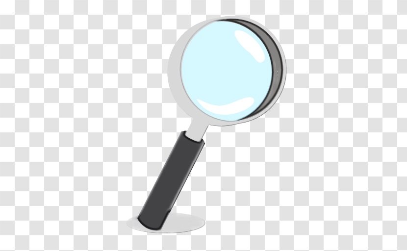 Magnifying Glass Cartoon - Mirror - Cosmetics Office Supplies Transparent PNG