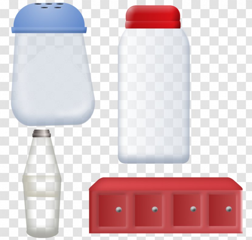 Water Bottles DeviantArt Plastic Pink Cat Salt And Pepper Shakers Transparent PNG