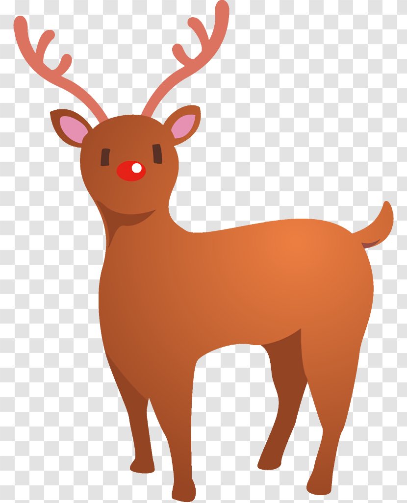 Reindeer Christmas - Elk - Fawn Tail Transparent PNG