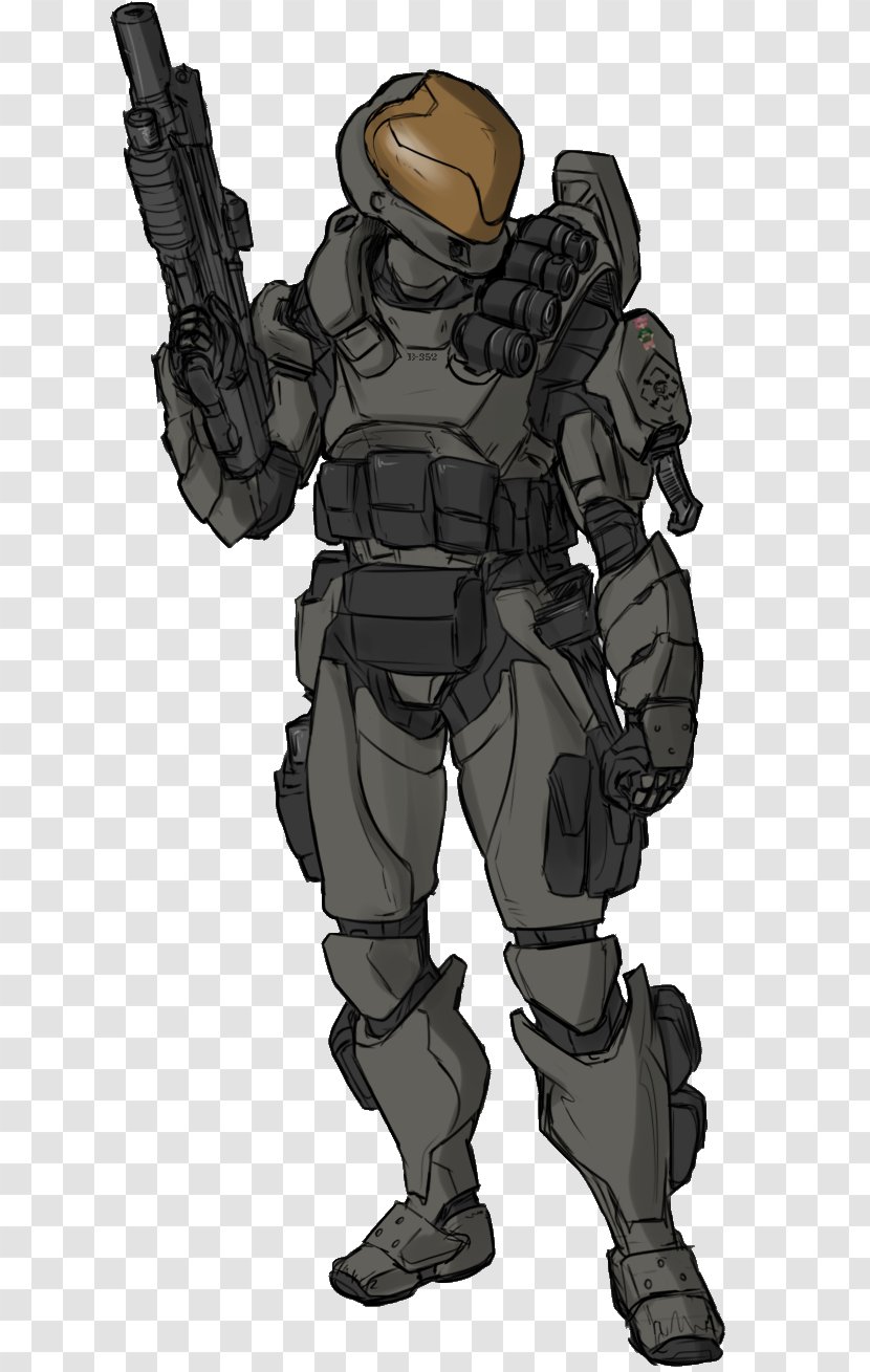 Halo 3: ODST Spartan Factions Of Halo: The Flood Transparent PNG