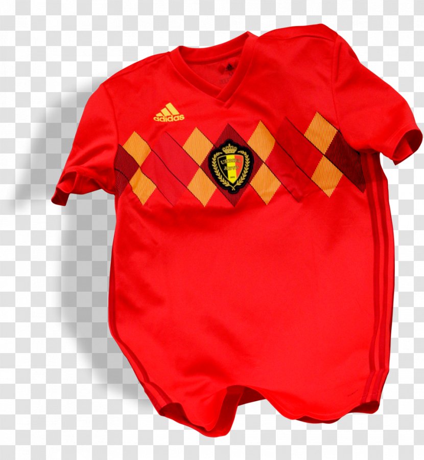 Belgium National Football Team 2018 World Cup T-shirt Transparent PNG