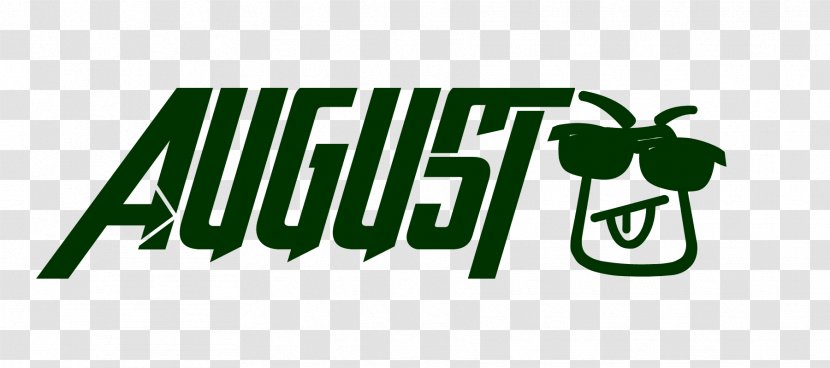 August Cool. - Green - Logo Transparent PNG
