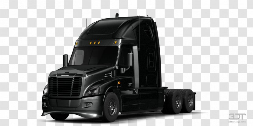 Tire Freightliner Cascadia Car Commercial Vehicle - Dump Truck Transparent PNG