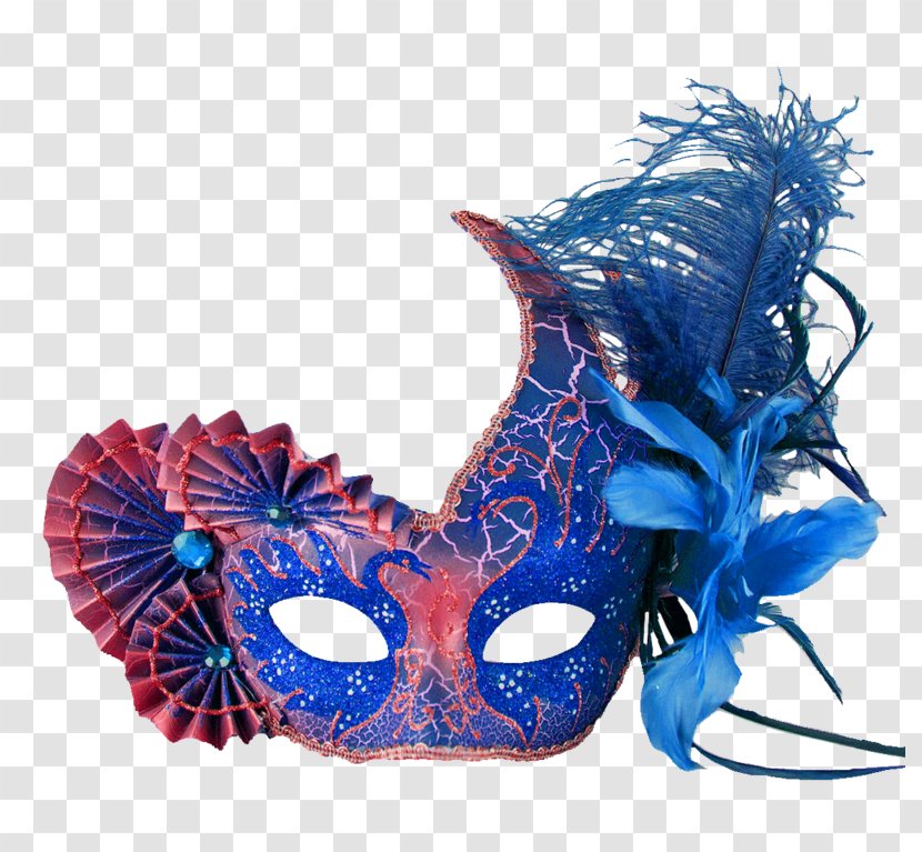 Venetian Masks Masquerade Ball Costume - Feather - Mask Transparent PNG